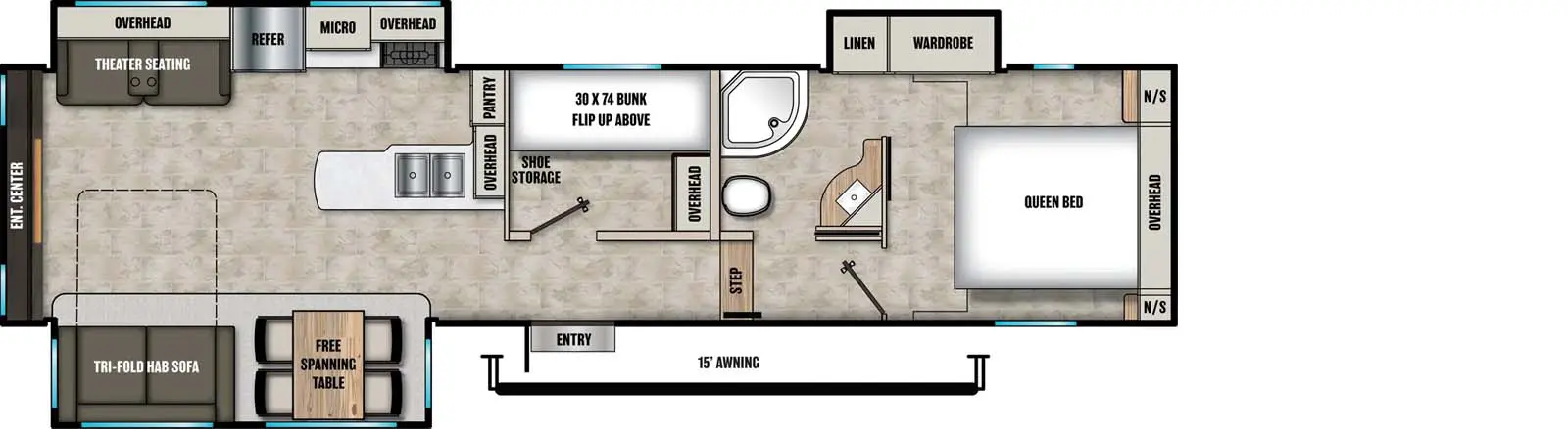 30BHS Floorplan Image